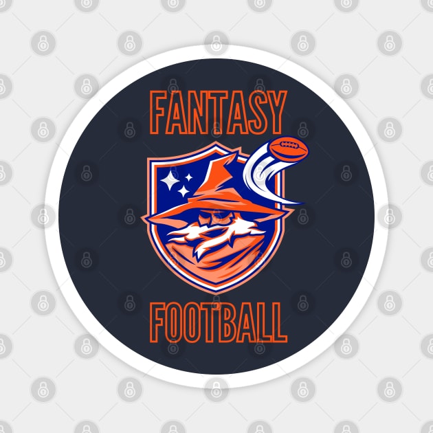 Fantasy Football (Denver) Magnet by Pine Tree Tees